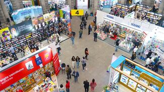El rector de la UNAM, Leonardo Lomelí, inaugura la 47 edición de la Feria Internacional del Libro del Palacio de Minería