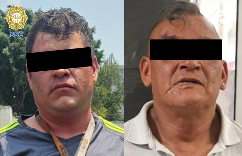 Detienen a dos presuntos narcomenudistas en la SSC