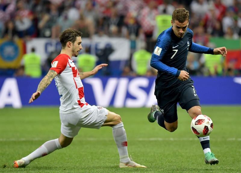 Francia derrota a Croacia en la final de la Copa Mundial de la FIFA 2018