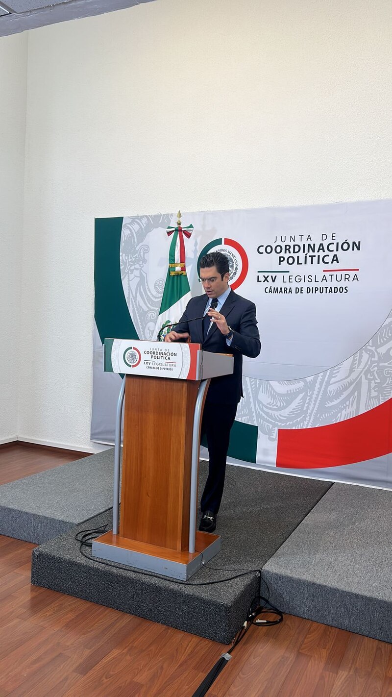 Reunión de la Junta de Coordinación Política de la Cámara de Diputados
