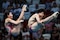 Osmar Olvera y Zyanya Parra son cuarto sitio mundial en la final de clavados mixtos 3m