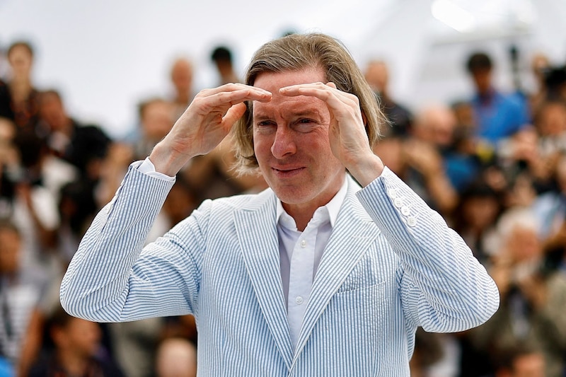 El director de cine Wes Anderson en el Festival de Cine de Venecia