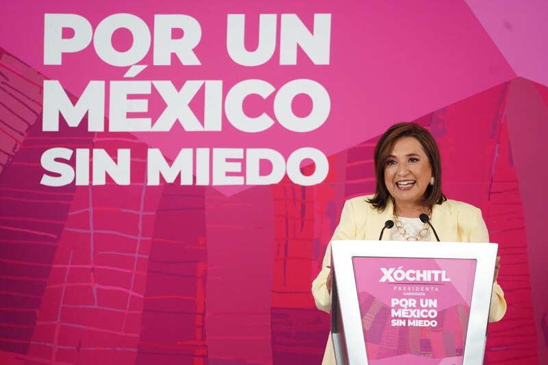 Clausura Xóchitl Gálvez su precampaña en Ecatepec