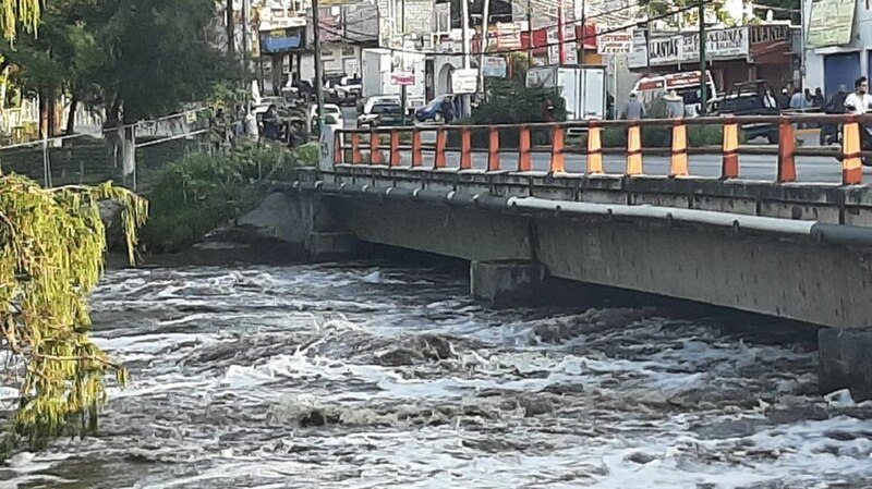 Inundación en la ciudad de México