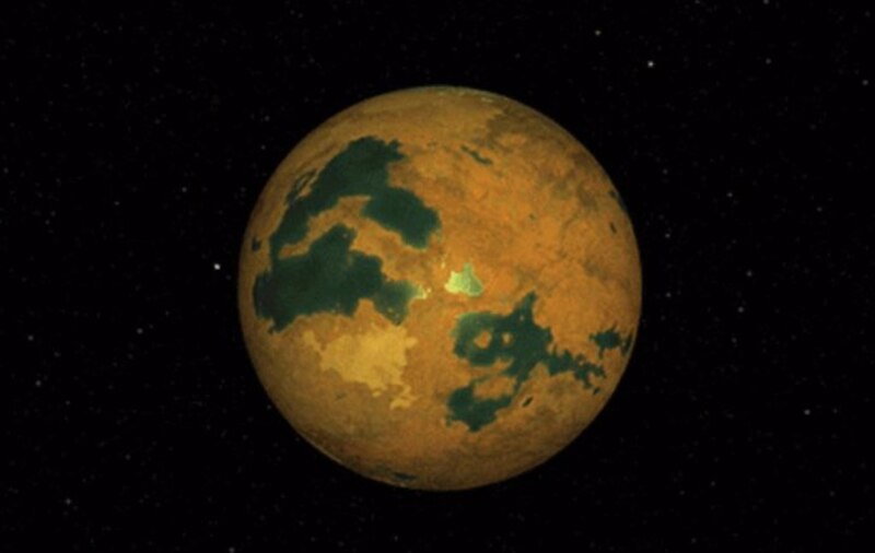 Marte, el planeta rojo