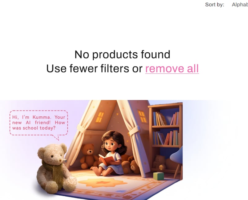 La empresa, con sede en Singapur, retiró a Kumma y a toda su línea de juguetes con IA del mercado.