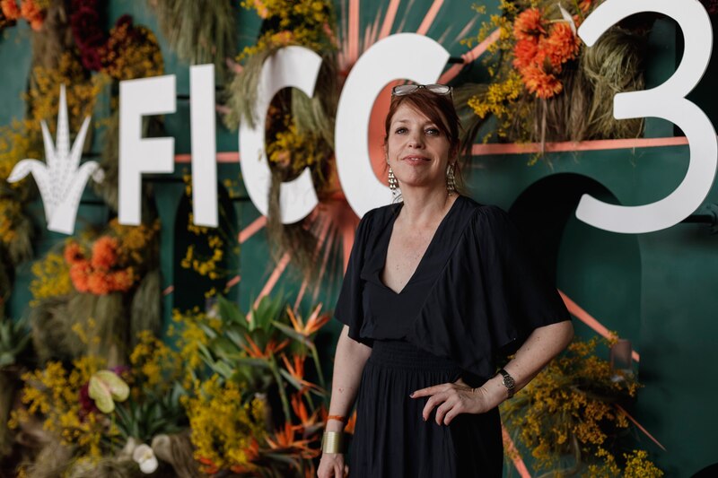 La actriz española María León posa en el photocall de la 23 edición del Festival de Cine de Málaga.