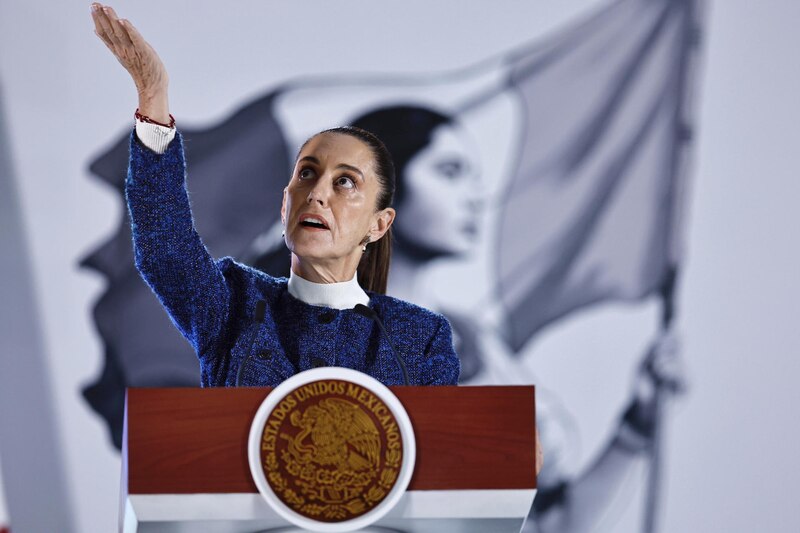La presidenta de México, Claudia Sheinbaum, es considerada una de las 25 mujeres más influyentes del mundo