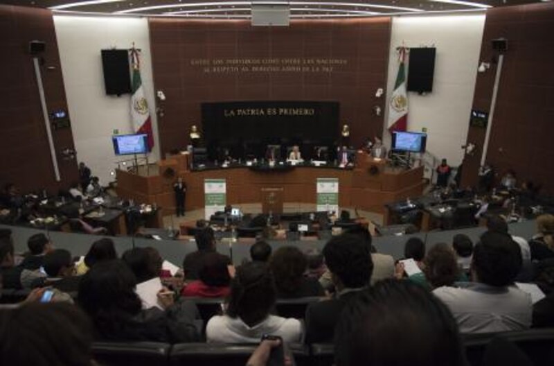 Sesión del Congreso de la Unión
