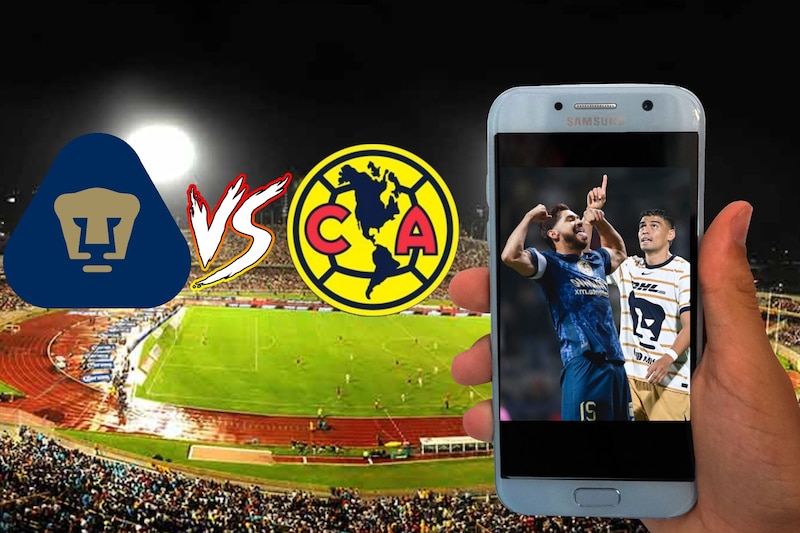 Pumas vs América en vivo