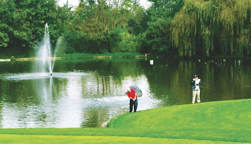 Golf en el campo