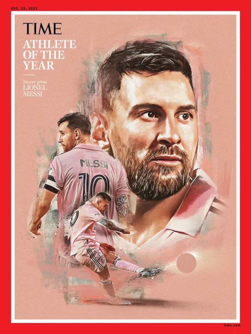 Lionel Messi, el mejor deportista del año según la revista Time