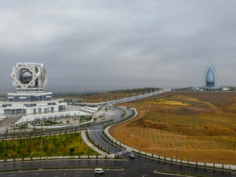 Edificios de Ashgabat, Turkmenistán