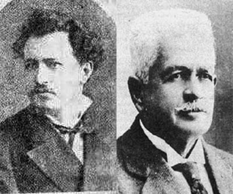 Retrato de dos hombres
