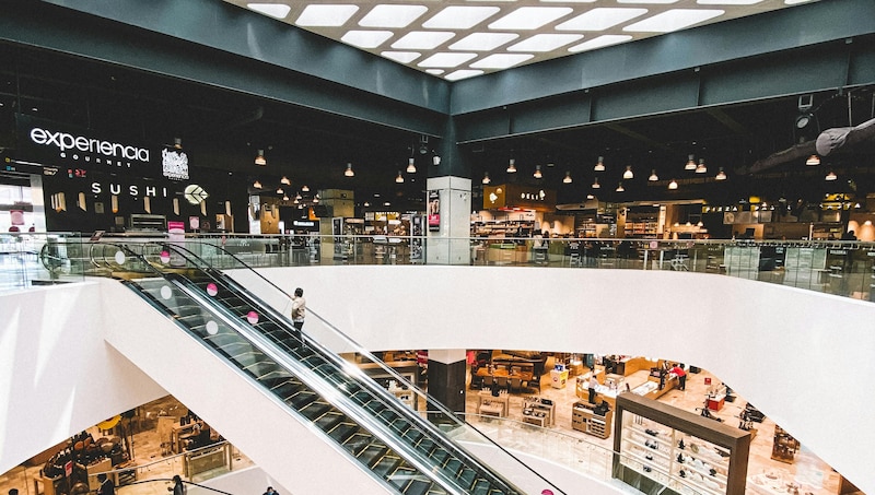 Centro comercial en Toluca, México.