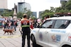 Protección Civil de Cuauhtémoc ofrece asistencia durante la Marcha del Orgullo 