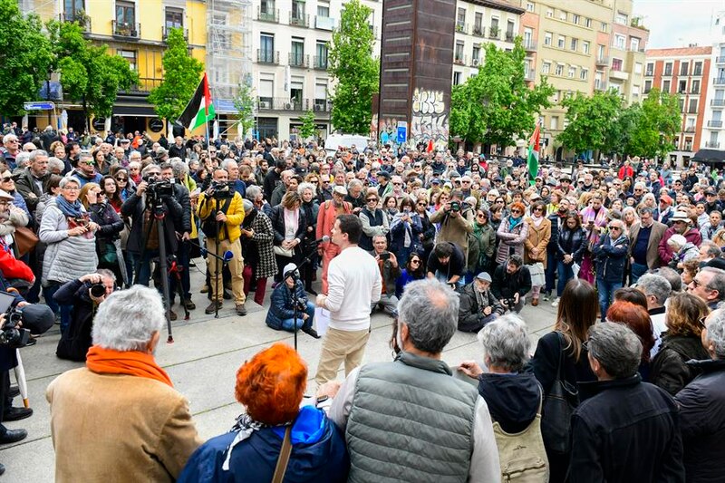 Protesta contra la guerra en Ucrania