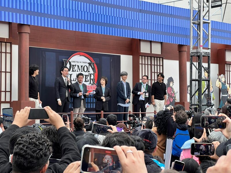 Conferencia de prensa de Demon Slayer en la CDMX