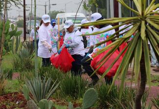 50 mil personas participan en limpieza de 989 espacios en Ecatepec