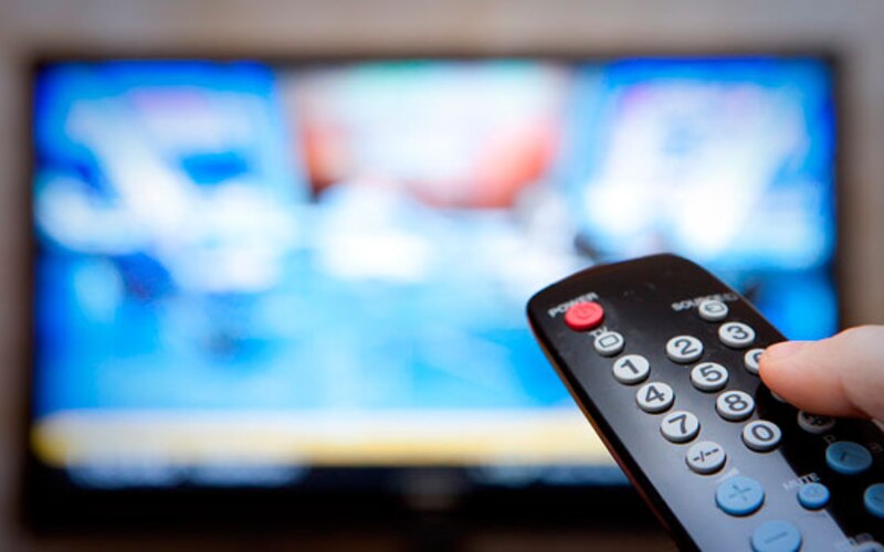 Control remoto de televisión