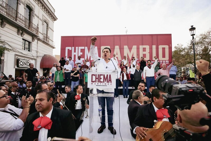 ¡Chema Martínez, candidato a la presidencia de México!
