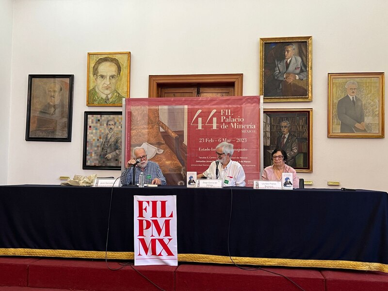 Presentación del libro "FIL PM MX" en la FIL de Minería 2023