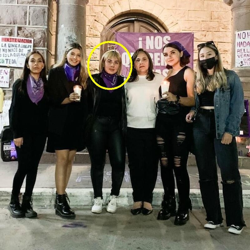 Protesta contra la violencia de género