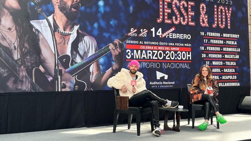 Jesse & Joy en concierto en el Auditorio Nacional