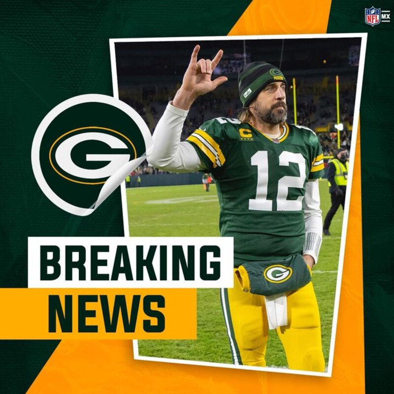 ¡Última hora! Aaron Rodgers anuncia su retiro de la NFL