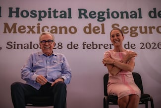 Rocha Moya respalda mandato de Claudia Sheinbaum en su visita a Sinaloa