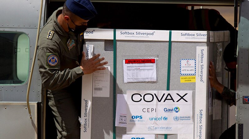 Entrega de vacunas COVAX