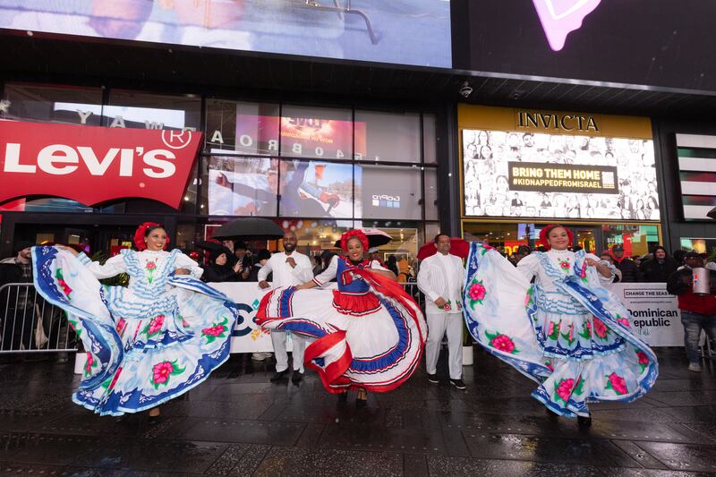 Malena Grandio en Nueva York, en colaboración con la agencia Pop Up Mob y el Ministerio de Turismo dominicano.
