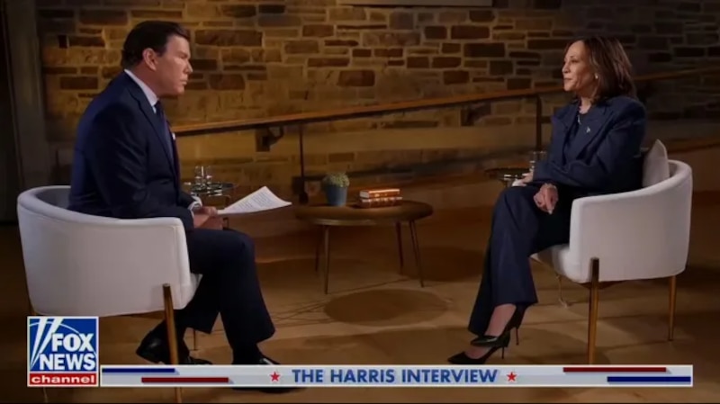 entrevista a kamala harris