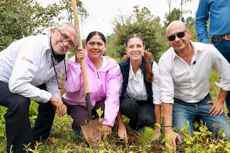 Jalisco planta 10 mil árboles durante Jornada Nacional de Reforestación en Atemajac de Brizuela