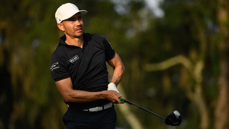 El golfista Sergio García en acción durante un torneo