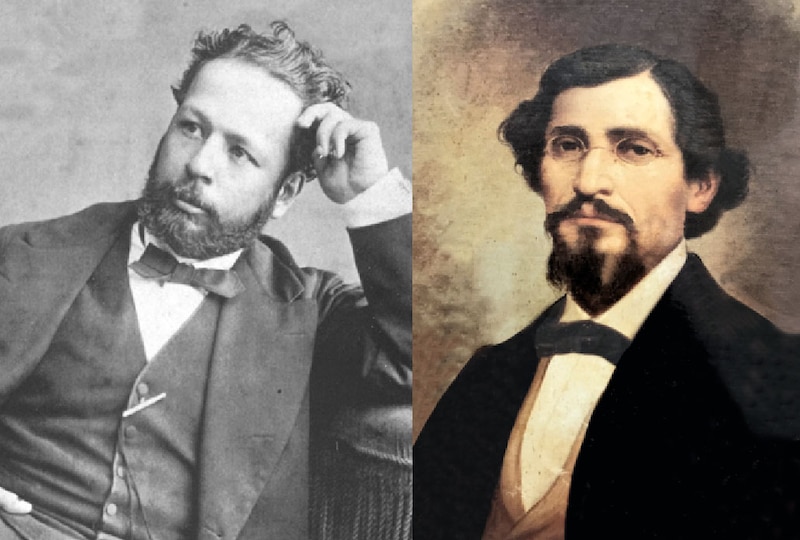 Benito Juárez y Porfirio Díaz
