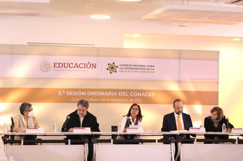 Reunión del Consejo Nacional para la Coordinación de la Educación Superior (CONACES)