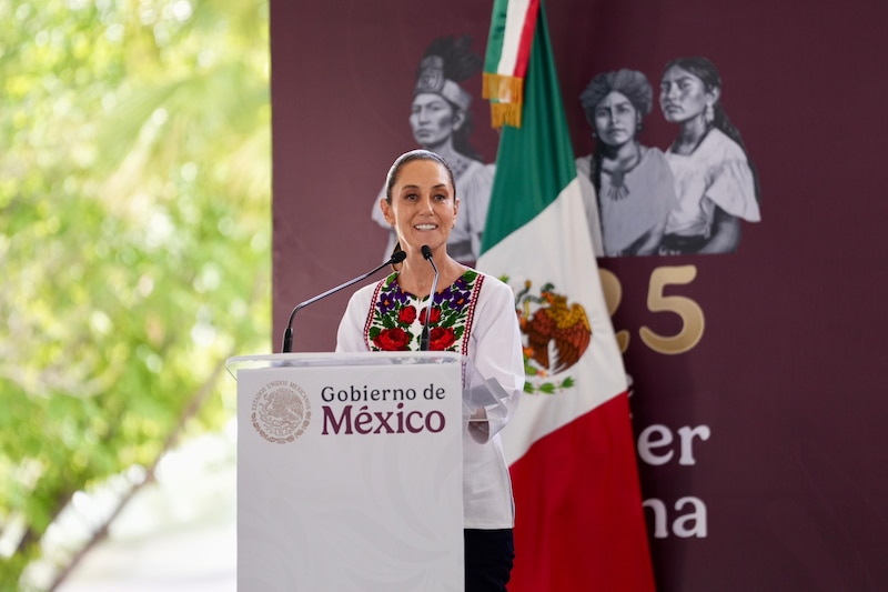 La presidenta Claudia Sheinbaum sostuvo que no es con violencia ni detenciones como se puede atender la migración, luego de la redada en Los Ángeles, California donde 35 mexicanos fueron detenidos