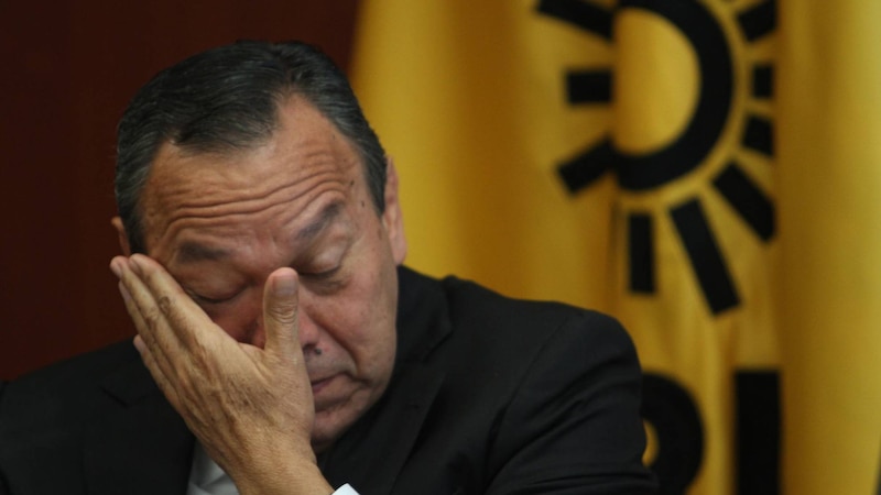 El expresidente ecuatoriano Rafael Correa, durante una rueda de prensa en Quito, Ecuador.