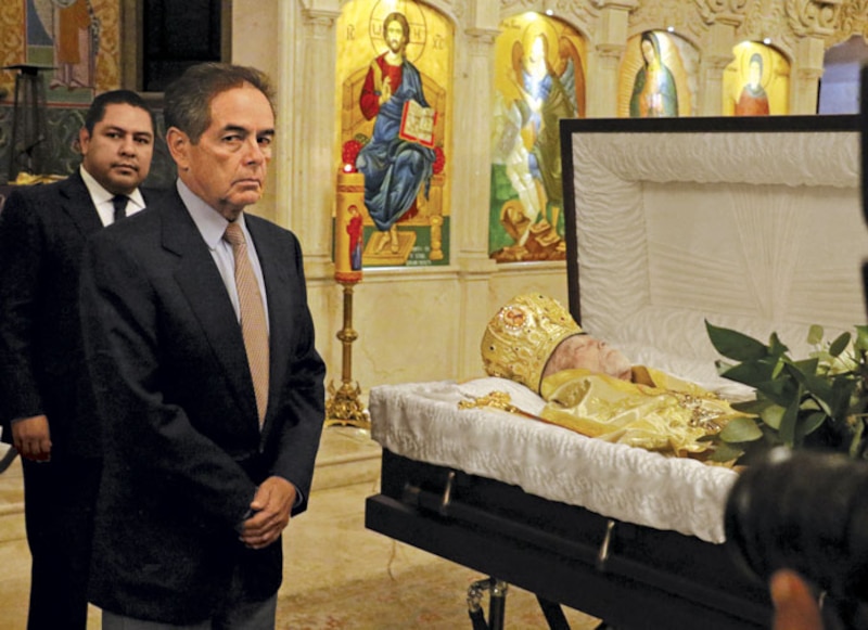 El funeral del arzobispo Demetrios