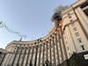 El peor ataque ruso en Ucrania impacta por primera vez en la sede del gobierno en Kiev 