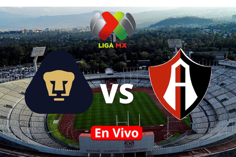 Partido Pumas vs Atlas en directo