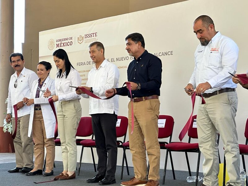 - Inauguración de la Feria de Salud en el ISSSTE