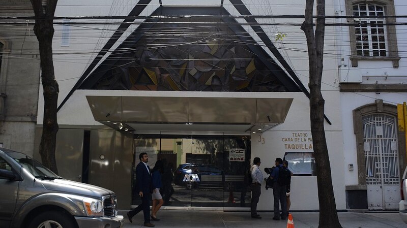 Fachada del Teatro Casa de la Paz