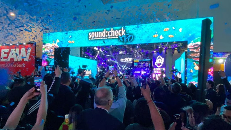 ¡Espectacular presentación de Soundcheck en la feria ISE 2023!