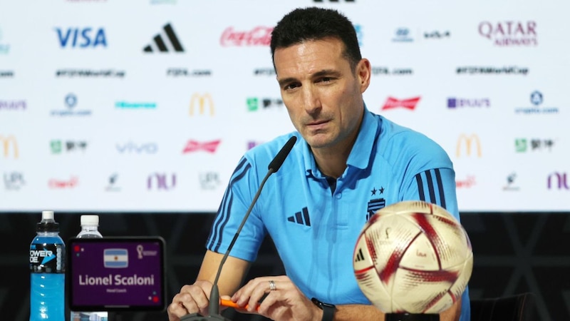 Lionel Scaloni, el entrenador de la Selección Argentina, habló en conferencia de prensa