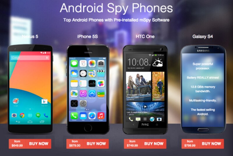 Los mejores teléfonos Android con software espía mSpy preinstalado