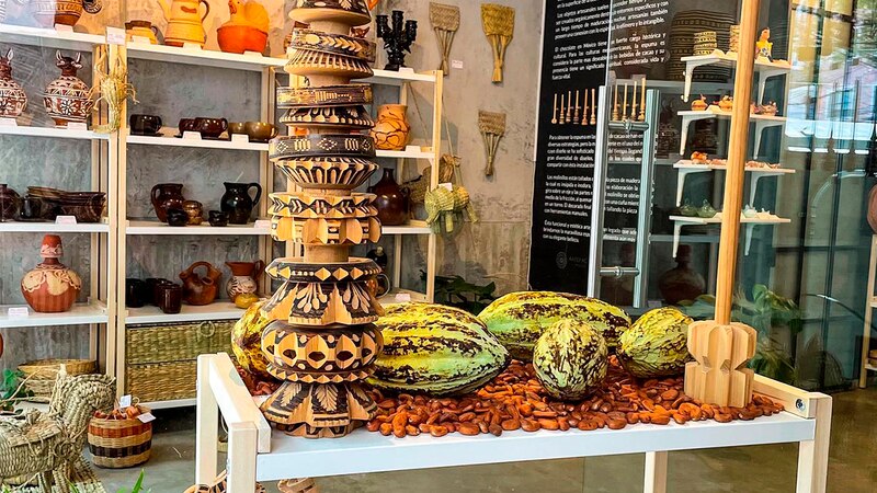 Artesanías mexicanas en exposición
