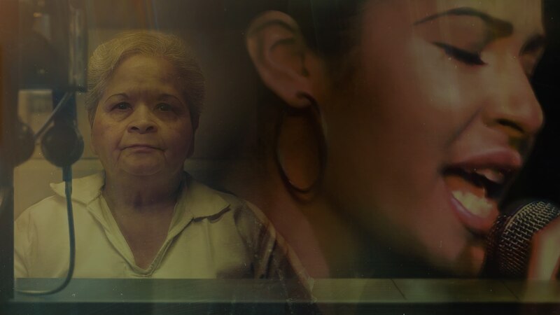 Celia Cruz y su madre
