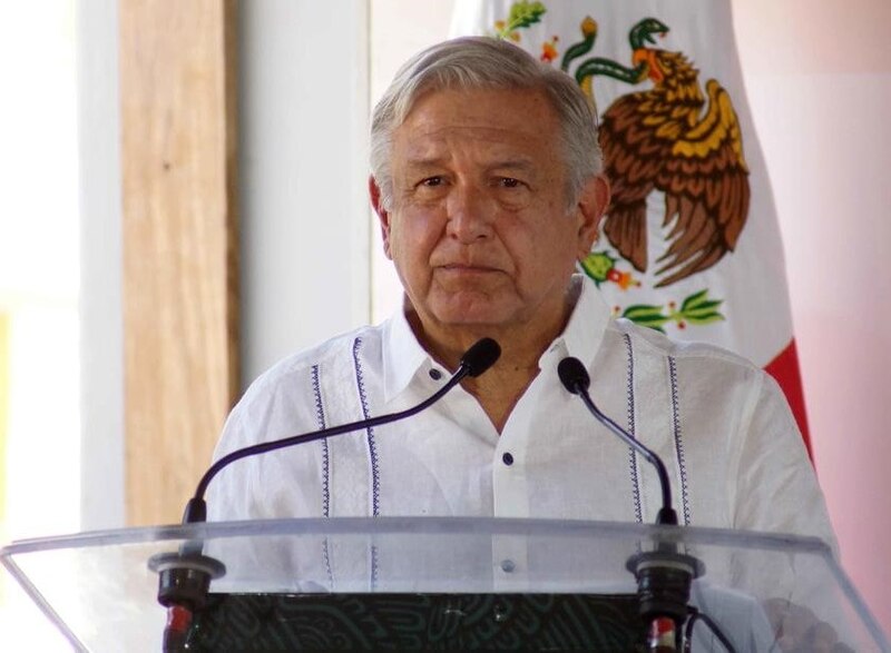 El presidente Andrés Manuel López Obrador durante una conferencia de prensa